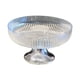 thumbnail image 4 of Frutero, cuenco para almacenar frutas y verduras, cuenco decorativo multifuncional con pedestal. Plata clara, 4 of 9