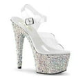 thumbnail image 2 of Women's Pleaser Bejeweled 708MS Ankle Strap Sandal, 2 of 2