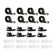 thumbnail image 1 of Almencla Pool Solar Cover Roller Attachment Straps Solar Pool Cover Parts Accessories 8pcs Set, 1 of 8