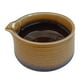 thumbnail image 2 of Cuenco de matcha japonés, ceremonia tradicional del té de cerámica hecha a mano para matcha japonés. Oro, 2 of 9