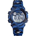 thumbnail image 1 of Relojes para niños Relojes deportivos digitales para niños y niñas Relojes impermeables al aire libre con alarma cronómetro Reloj de pulsera militar para niños de 5 a 10 años, 1 of 3