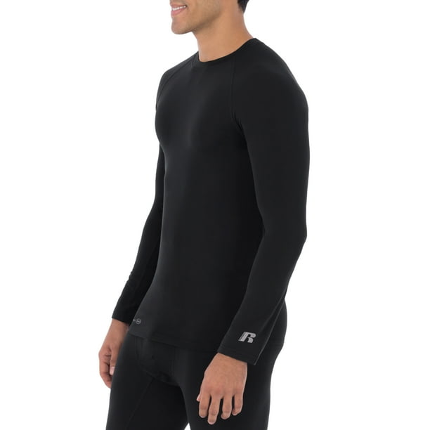 Russell Russell Big Mens L2 Active Base Layer Thermal Crew Shirt