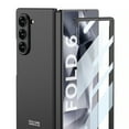 thumbnail image 5 of Decase for Samsung Galaxy Z Fold 6 case, Full Body Cover with Built-in Screen Protector, Ultra Slim, Shockproof, Anti-Scratches, Hard PC Protective Phone Case for Galaxy Z Fold 6,Black, 5 of 6