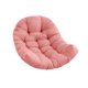 thumbnail image 3 of Cojín para silla con forma de huevo, cojín colgante para asiento de cesta, cojín para hamaca de patio, suave Rosa, 3 of 9