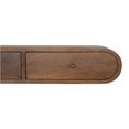 thumbnail image 6 of Floating Chestnut London Console Table | Solid Mango Wood, 2 Drawers | Mid-Century Modern Style for Bedroom | 31.5" W, Space-Saving Design, 6 of 11