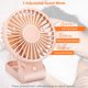 thumbnail image 4 of Mini Ventilador De Mano Tripole, Ventiladores Portátiles Usb, Ventilador De Escritorio Plegable Con Pilas Recargables, Ventilador Personal Colgante De 3 Velocidades Para Uso En Interiores, Oficina En, 4 of 5