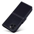 thumbnail image 5 of Luxury Wallet Case for iPhone 14 Pro, New Lychee Pattern PU Leather Soft Silicone Shockproof Magnetic Clasp Flip Folio Case with Kickstand Card Slots Holder Wrist Strap Cover for iPhone 14 Pro,Black, 5 of 9