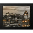 thumbnail image 2 of Frank, Assaf 24x19 Black Modern Framed Museum Art Print Titled - Edinburgh Castle and The Balmoral Hotel, Scotland, FTBR-1917, 2 of 5