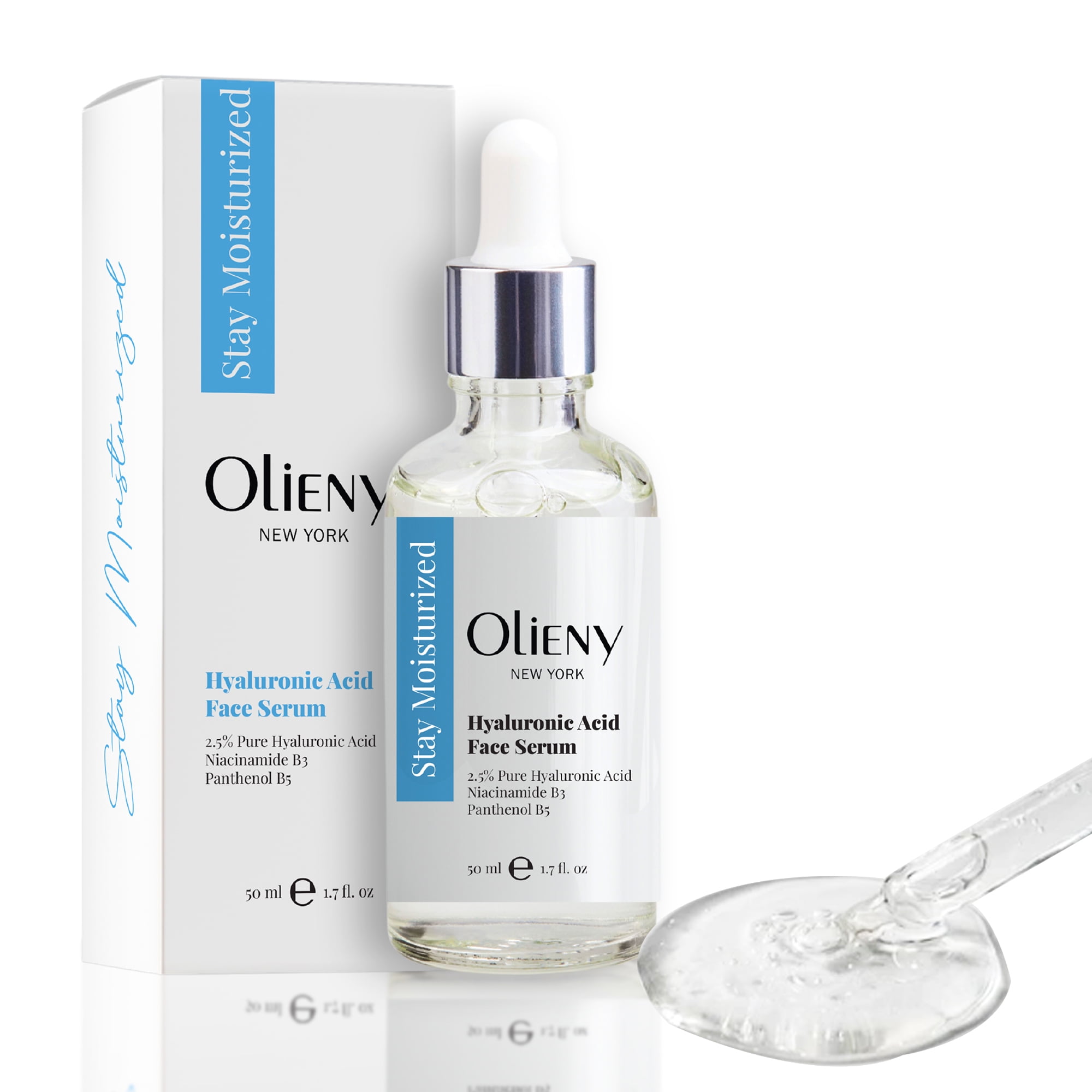 Olieny Advanced 2.5% Hyaluronic Acid Serum with Vitamin B5