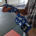 thumbnail image 3 of Forza Sports 180" Mexican Style Boxing Handwraps - Autism Awareness Blue, 3 of 4