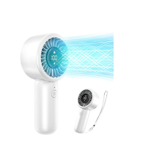 Ventilador de mano AUIIAH portátil Turbo USB-C recargable