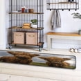 thumbnail image 4 of Dreamtimes Highland Cow Funny Hallway Runner Rug 2'x6' Kitchen Rug with Rubber Backing Meadow Animal Non Slip Entryway Rug Runner Washable Soft Area Rug for Hallway Bedroom Kitchen Decor, 4 of 6
