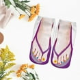 thumbnail image 1 of Calcetines con estampado de manicura, calcetines divertidos, novedad, calcetines casuales para niñas, calcetines tobilleros, calcetines con patrón 3D estilo B Yinane calcetines estampados, 1 of 8