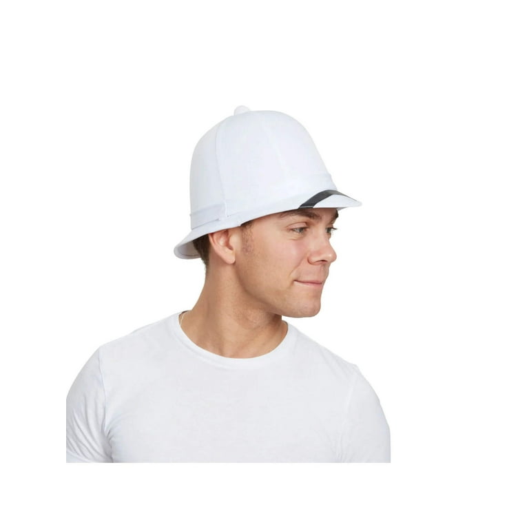 Pith Helmet White Boer War Safari Hat