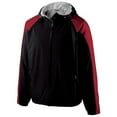 thumbnail image 2 of Holloway Sportswear M Boys HOMEFIELD JACKET Black/Scarlet 229211, 2 of 2
