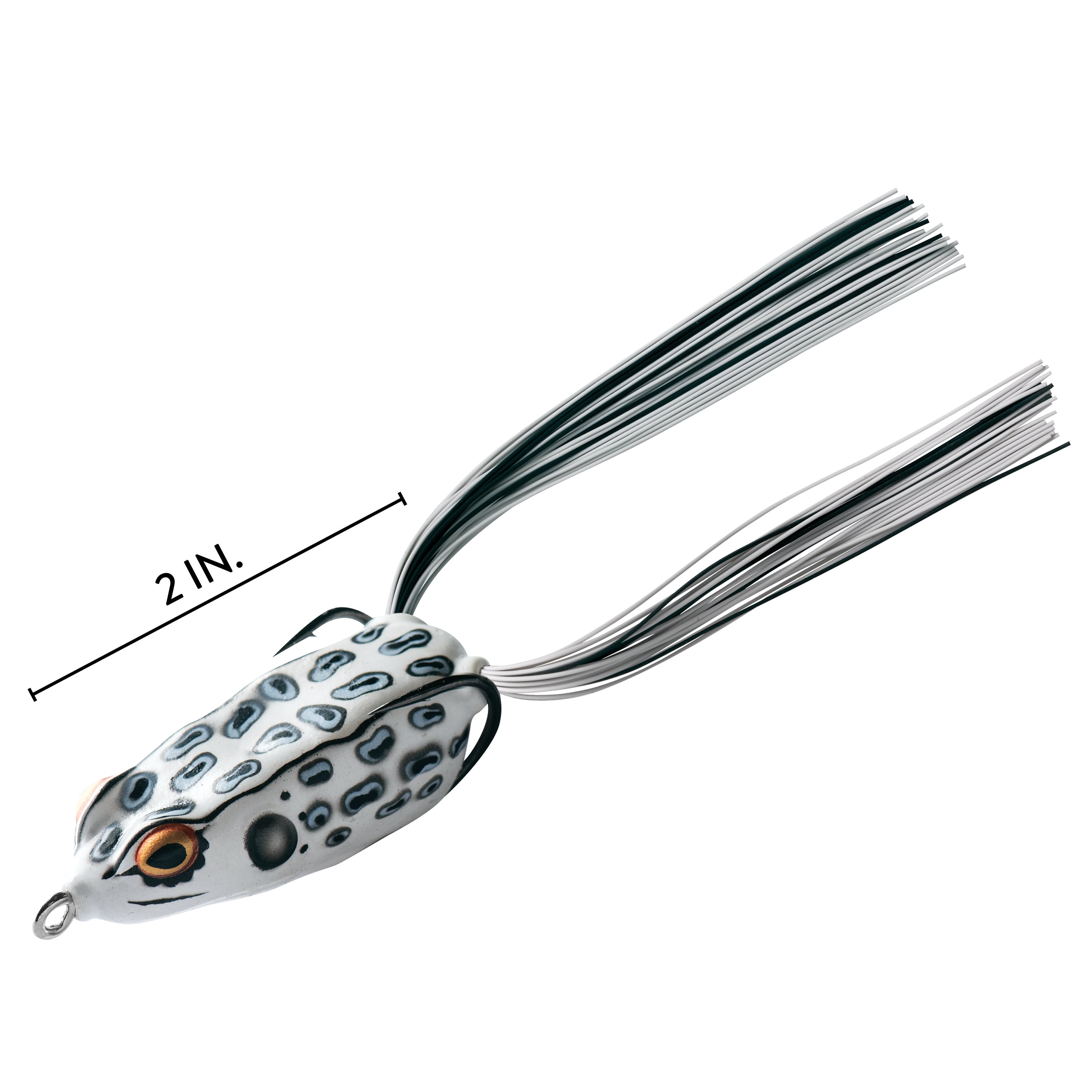 BOOYAH Pad Crasher Jr Hollow Body Frog Albino 2