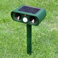 thumbnail image 3 of Repelente de animales Jadeshay infrarrojo ultrasónico solar impermeable para exteriores, 3 of 8