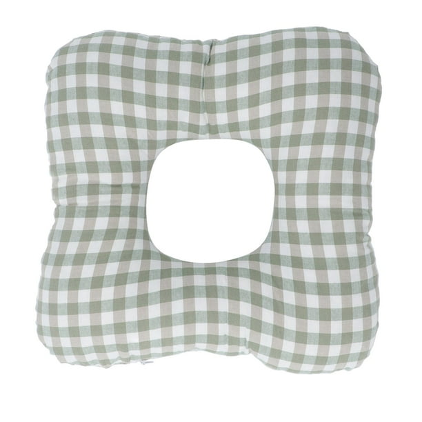 Cojín de asiento en forma de dona con forma de anillo para sentarse, soporte para el coxis y la pelvis, cojín para aliviar la presión para pacientes postrados en cama.