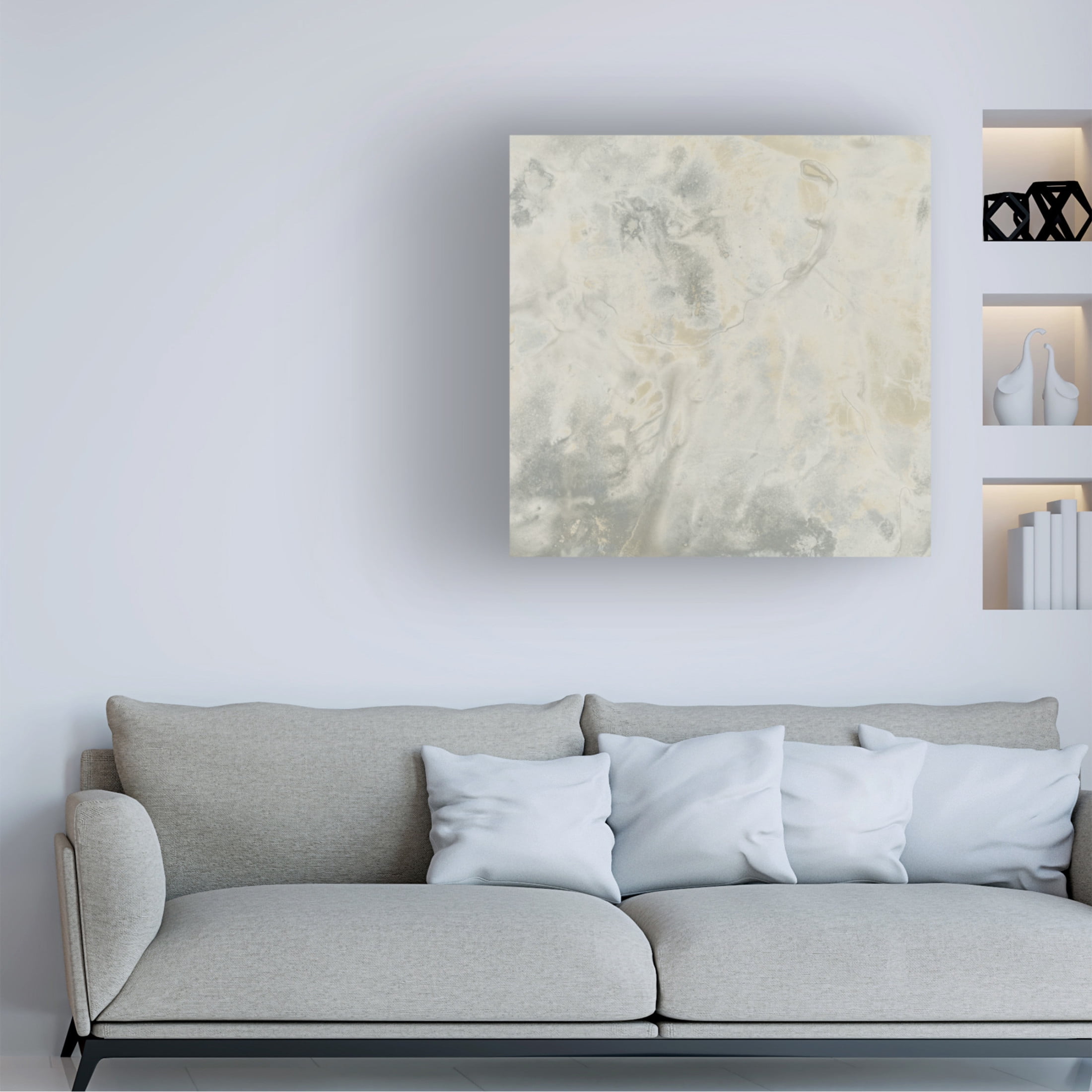 Trademark Fine Art June Erica Vess Stone Surface II Canvas Wall Art
