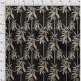 thumbnail image 4 of oneOone Silk Tabby Black Fabric Tropical Palm Tree Craft Projects Decor Fabric Printed By The Yard 42 Inch Wide, 4 of 4