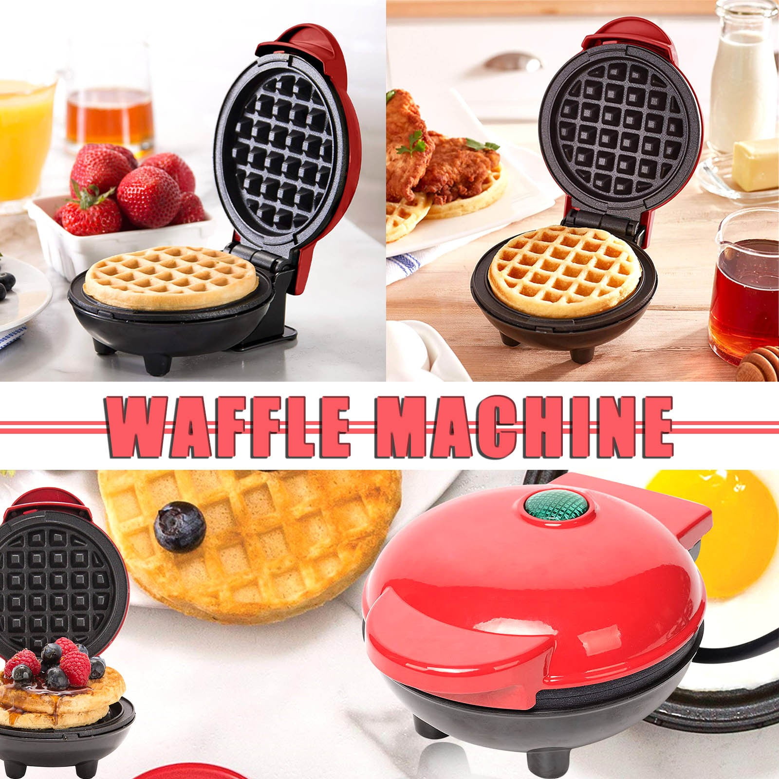 Details about   Electric Commercial Snack Maker Waffle Maker Cartoon Cake Waffle Machine 110V 