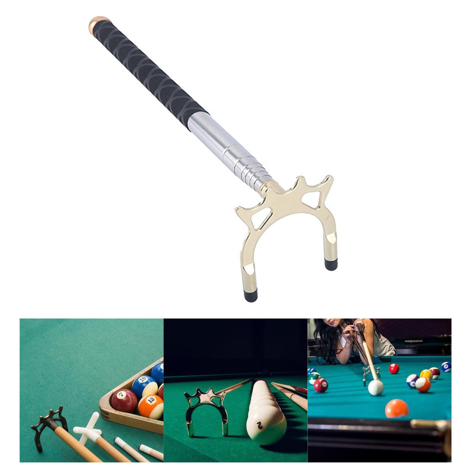 Pont De Billard Rétractable Zaplyte, Tête Noire, Manche En Silicone (neuf)