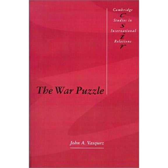 Pre-Owned The War Puzzle (Cambridge Studies in International Relations, Series Number 27) (Paperback) 0521366747 9780521366748