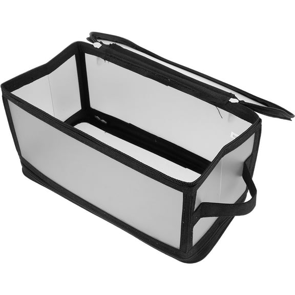 unbranded Toiletry Bag Bags Storage Box Travel 30x15cm Black