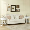 thumbnail image 5 of Gymax 2PCS Nightstand w/ Shelf & Wood Grains Drawer Round End Table for Living Room, 5 of 10