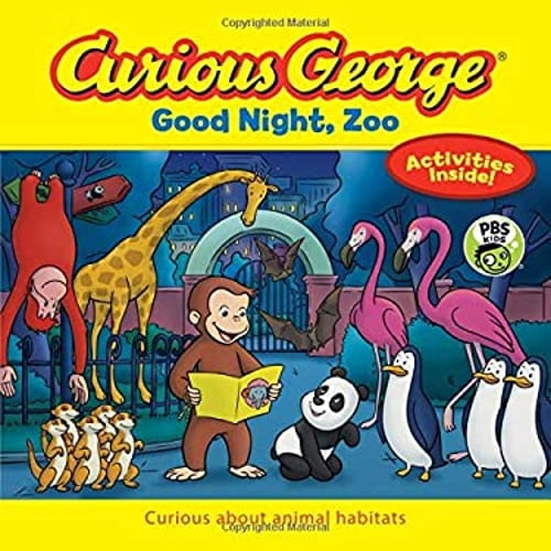 Pre-Owned Curious George Good Night, Zoo (Hardcover) 1328973107 9781328973108