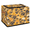 Multicolor 4, variant on CURLYOOT Dog Cat Paw Print Storage Bin with Zipper Lid, Fabric Storage Basket with Handles, Decorative Foldable Storages Box Clothes Organizer for Closet, Shelf