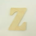 thumbnail image 3 of Package of 1, 18 Inch X 3/4" Thickness Baltic Birch Wood Letter Z in The Goudy Heavy Font, Thick, Upper Case for Art & Craft Project, Made in USA, 3 of 4