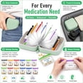 thumbnail image 6 of Waterproof Pill Pouch Set 14 Pack, Portable Travel Medicine Organizer, 6 of 9