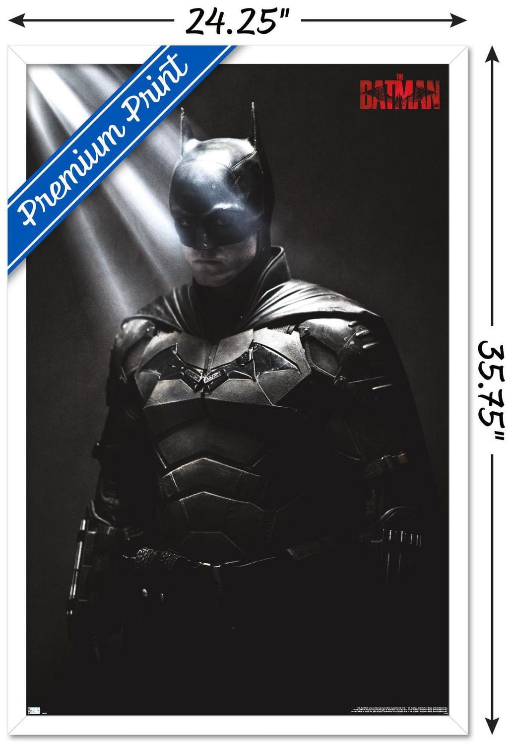 DC Comics Movie The Batman - The Batman Wall Poster, 22.375" x 34"