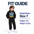 thumbnail image 6 of Quad Seven Boys Jogger Set 2 Piece Pullover Fleece Hoodie and Joggers Sweatpants for Boys, 6 of 7