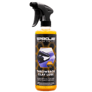 Proje Throwback Clay Lube, Universal Clay Bar, Mitt, & Disc Lubricant, Anti Static Detailer, 16 Fl Oz