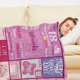 thumbnail image 5 of LHSHID Happy 16th Birthday Throw Blanket for Girls 16 Years Old Flannel Fleece Blanket Sixteenth Birthday Gift Ideas Decoration for Teen Daughter Niece Granddaughter 60x80in, 5 of 6