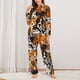 thumbnail image 2 of Fotbe Dogs Different Breeds Conjunto de Pijama de Manga Larga para Mujer con Estampado, Ropa de Dormir de 2 Piezas, Conjunto de Casa Suave y Cómodo con Bolsillos-X-Large, 2 of 7