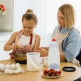 thumbnail image 6 of Pack  Batter Dispenser and  with BlenderBall Wire Whisk Batter Bottle Squeeze Kitchen Shaker Batter Dispenser Bottle Baking Tool for Cupcakes, Muffins, Crepes, and More, 6 of 7