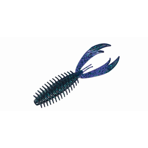 Big Bite Baits Fighting Craw 3.75" – Junebug (8 Pack)