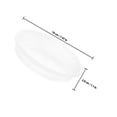 thumbnail image 2 of Minkissy 10pcs Plastic Drip Pan Transparent Round Floor Protection for Gardening Use, 2 of 8