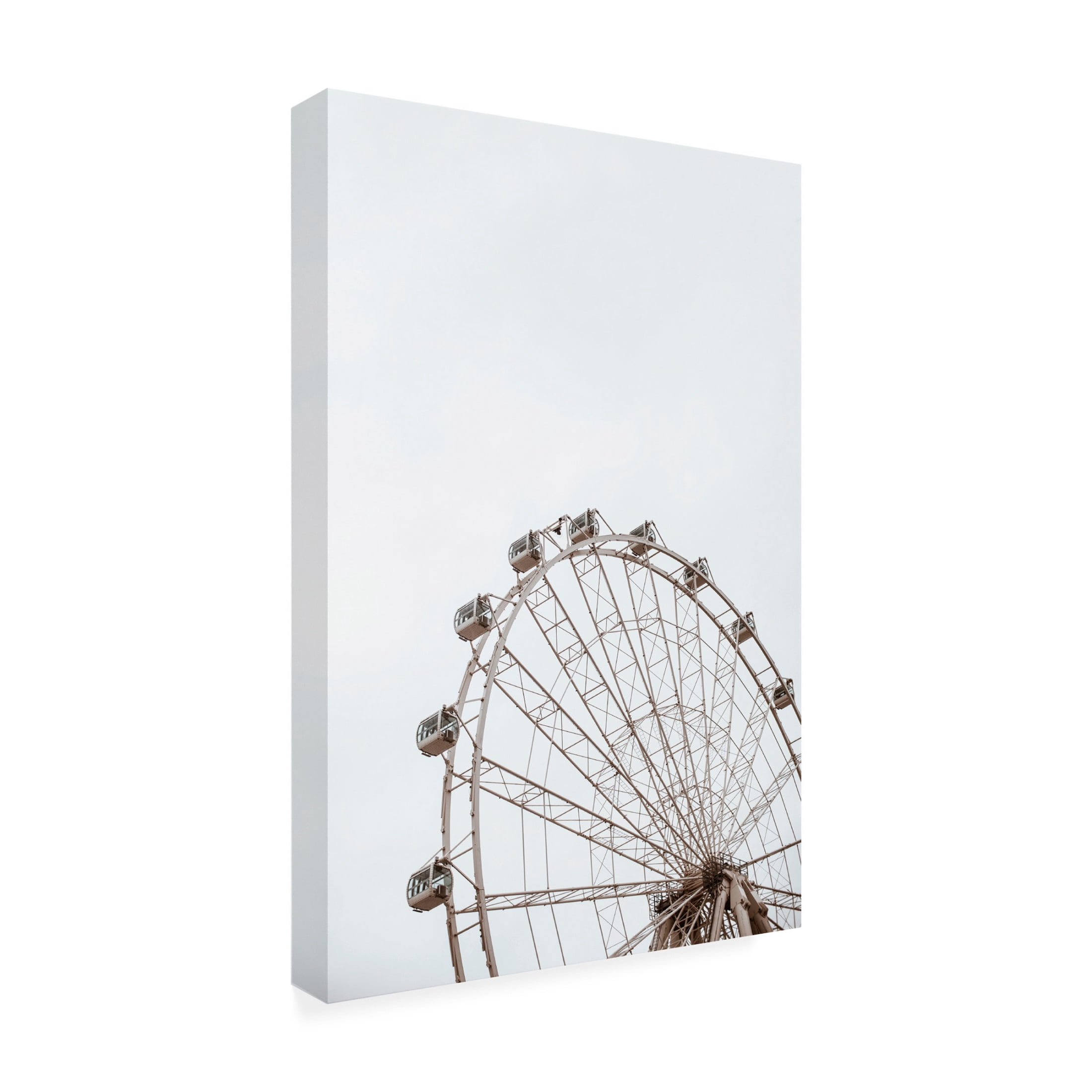 Canvas Wall Art - Krista Broadway 'Sumter' Wall Art for Living Room, Bedroom, or Office Décor by Trademark Fine Art - 22 x 32 Inches