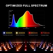Spider Farmer Dimmable SF1000D 100W Full-Spectrum LED Grow Light for 2×2’ Hydroponics, Smart GGS Compatible