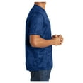 thumbnail image 3 of Mens Moisture Wicking CamoHex Polyester T-Shirt True Royal XL, 3 of 8