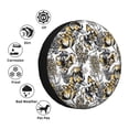 thumbnail image 4 of Susaid Tulips Flowers Print Water Proof Spare Tire Cover Wheel Tire Dust-proof Cover Fit Trailer, RV, SUV and Many Vehicle-15 inch, 4 of 6