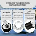 thumbnail image 3 of Snap-Handle Drain Plug, Boat Drain Plug, Stainless Steel or Copper Boat Plug with Rubber Boat Drain Plug, Locks in Place, for 19mm-Diameter Drains, 3 of 7