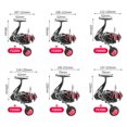 thumbnail image 1 of Spinning Reel Metal Ball Grip Spool Coil Carrete de pesca de agua salada (FS3000) Likrtyny Para estrenar, 1 of 9