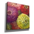 thumbnail image 2 of Epic Graffiti 'Zinnia Gala I' by Carol Rowan, Giclee Canvas Wall Art, 37"x37", 2 of 8