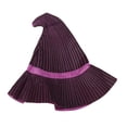 thumbnail image 5 of Toddler Girls Long Sleeve Halloween Prints Ruffles Tulle Bowknot Dress Dress Clothes, 5 of 9