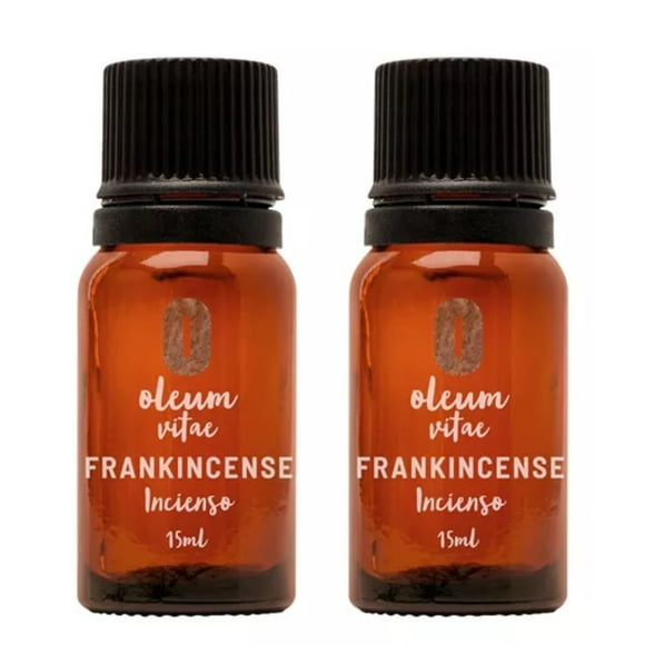Kit Dúo Aceite Esencial De Incienso 100% Puro Y Orgánico